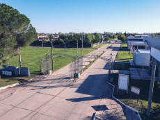 Ingreso al pueblo